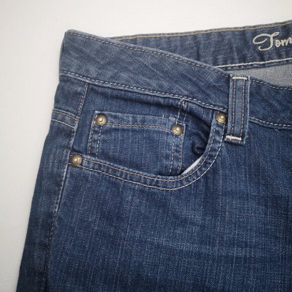 Tommy Hilfiger Ladies Size 14 Medium Wash Straight Leg Blue Jeans - Picture 5 of 15